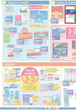 Clicks : Healthy Winter Savings (22 Jul - 17 Aug 2014), page 10