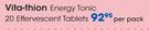 Vita-Thion Energy Tonic 20 Effervescent Tablets-Per Pack