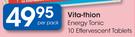 Vita-Thion Energy Tonic 10 Effervescent Tablets-Per Pack