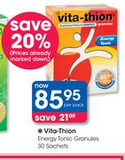 vita-Thion Energy tonic Granules 30 Sachets-Per Pack