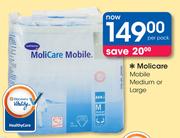Molicare Mobile Medium Or Large-Per pack