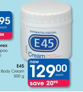 E45 Body Cream-500g