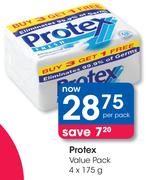 Protex Value Pack-4x175g Per Pack
