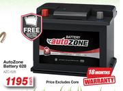 Auto Zone Battery 628 AZC.628-Each