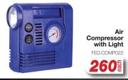 Air Compressor With Light FED.COMP022-Each
