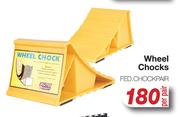 Wheel Chocks FED.CHOCKPAIR-Per Pair