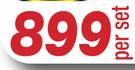 Race Rubber Mats For Ford Ranger Next Gen Double Cab 3 Pce 2023+ FED.MAT000125-Per Set