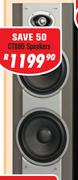 Dixon 2x8" Hi-Fi Tower Speaker CT88D