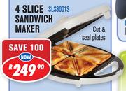 Dixon 4 Slice Sandwich Maker SLS8001S