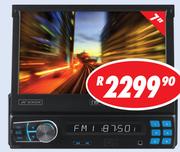 Dixon Car Decks Single Din Media Player With 7" TFT Touch Screen DVO973