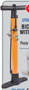 Beyer Bicycle Pump With Foldable Foot Piece SF8900-4