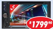 Jebson Car Decks Double Din DVD Player With 6.2" TFT Touch Screen,USB And SD Slots JB362D