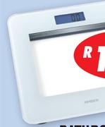 Amber Bathroom Scale RTC3029-Each