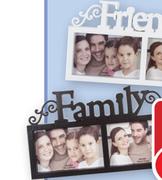 Multi Photo Frames Assorted 31.5x17.5Cm ECY23W02-Each