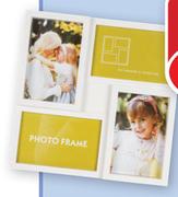 Multi Photo Frames Assorted 27.2x27.2Cm EWSM1811-Each