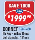 Sanchez Cornet Quality Brass & Woodwind Instruments(With Case) TSCR-460