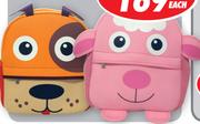 Assorted Children's Animal Character Backpacks YB150532-Each