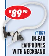 In-Ear Earphones With Neckband YF1077