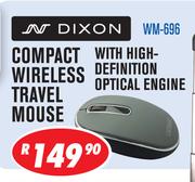 Dixon Compact Wireless Travel Mouse WM-696