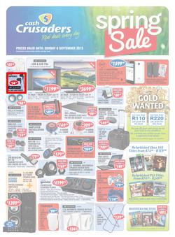 Cash Crusaders : Spring Sale (17 Aug - 6 Sep 2015), page 1