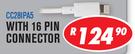 USB Car Charger with 16 Pin Connector CC28IPA5