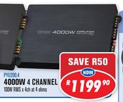 Dixon 4000W 4 Channel Amplifier PYU200.4