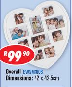 Heart Shaped Frame 42x42.5cm EWSM1806