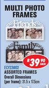 Assorted Frames 31.5x17.5cm-Each