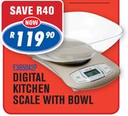 Camry Digital Kitchen Scale With Bowl E365042P