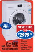 Amber 6kg Front Loader Washing machine WM2006