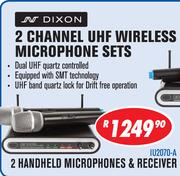 Dixon Wireless Microphone Set IU2070A