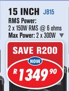 Jebson 15" DJ/PA Speakers JB15