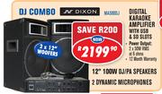 Dixon Digital Karaoke Amplifier With USB & SD Slot MA300DJ