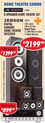 Dixon 5 Speaker Home Theatre Set E1006+Jebson Digital Karaoke Home Theatre Receiver AV259