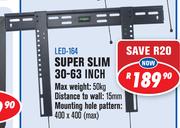 LED & LCD TV Flush Mounts Super Slim 30-63" LED-164