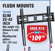 LED & LCD TV Flush Mounts Slim 22-42" TVL311M