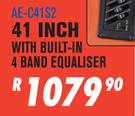 Sanchez 41" With Built-In 4 Band Equaliser AE-C41S2