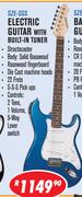 Sanchez Electric Guitar With Built-In Tuner SZE-SSS
