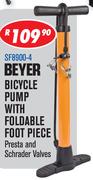 Beyer Bicycle Pump With Foldable Foot Piece SF8900-4