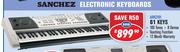 Sanchez Electronic Keyboards 61 Keys ARK2191