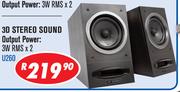 Dixon 3D Stereo Sound USB 2.0 PC Speaker U260