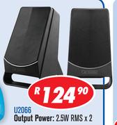 Dixon 2.5W RMS x 2 USB 2.0 PC Speaker U2066 