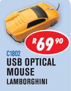 USB Optical Mouse Lamborghini C1802