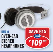 Dixon Over Ear Stereo Headphones DNA10