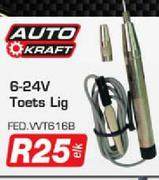 Auto Kraft 6-24V Toets Lig-Elk