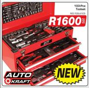 Auto Kraft 103 Pce Toolset-Per Set