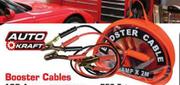 Auto Kraft 400 Amp Booster Cables FED.VBL400-Per Set