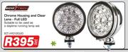Eco Tech Chrome Housing And Clear Lens Full LED-Per Set