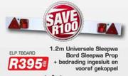 1.2m Universele Sleepwa Bord Sleepwa Prop + Bedrading Ingesluit Envooraf Gekoppel