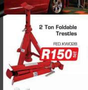 Auto Kraft 2 Ton Foldable Trestles